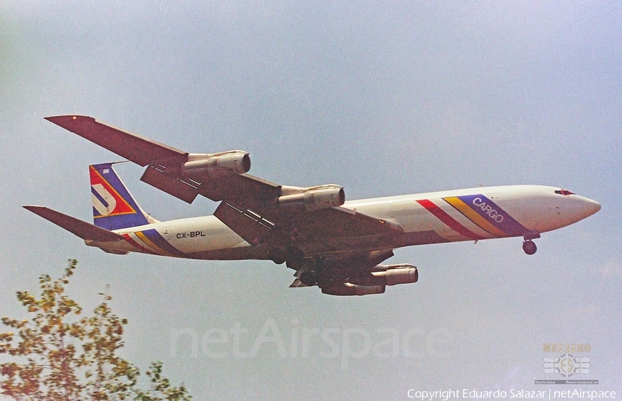 Aerolineas Uruguayas Cargo Boeing 707-331C (CX-BPL) | Photo 342030