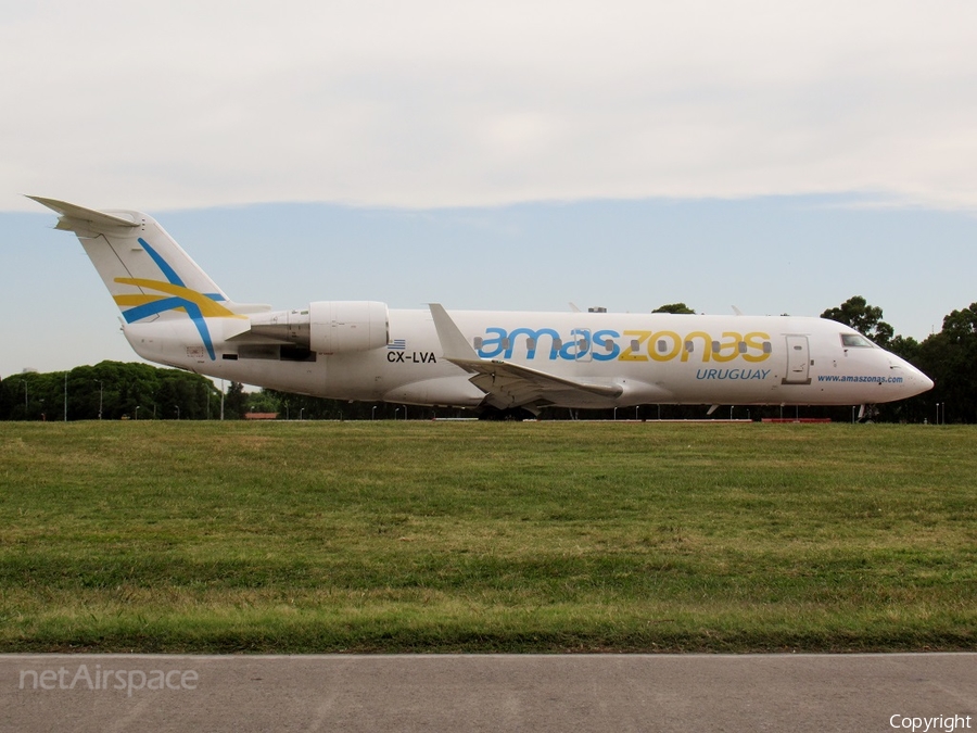 Amaszonas Uruguay Bombardier CRJ-200ER (CX-LVA) | Photo 201560