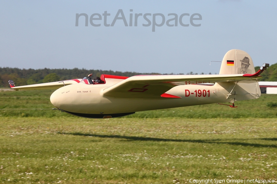 (Private) DFS - Deutsche Forschungsanstalt für Segelflug (Design by) Habicht E (D-1901) | Photo 464191