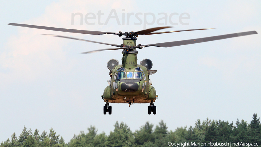 Royal Netherlands Air Force Boeing CH-47D Chinook (D-664) | Photo 181974
