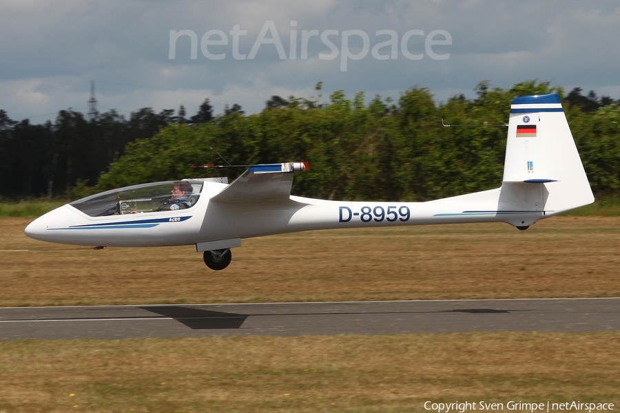 (Private) PZL-Bielsko SZD-59 Acro (D-8959) | Photo 509909