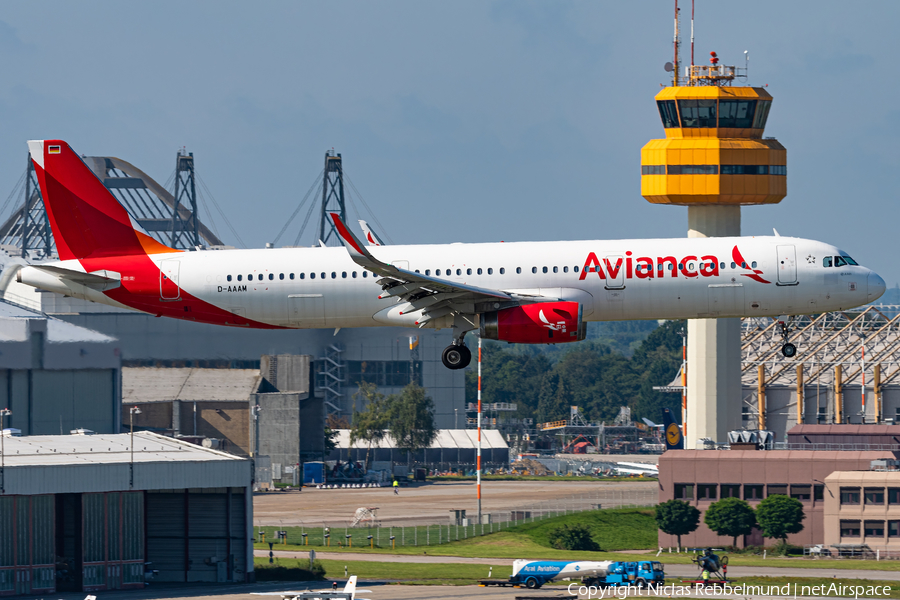 Avianca Airbus A321-231 (D-AAAM) | Photo 469991