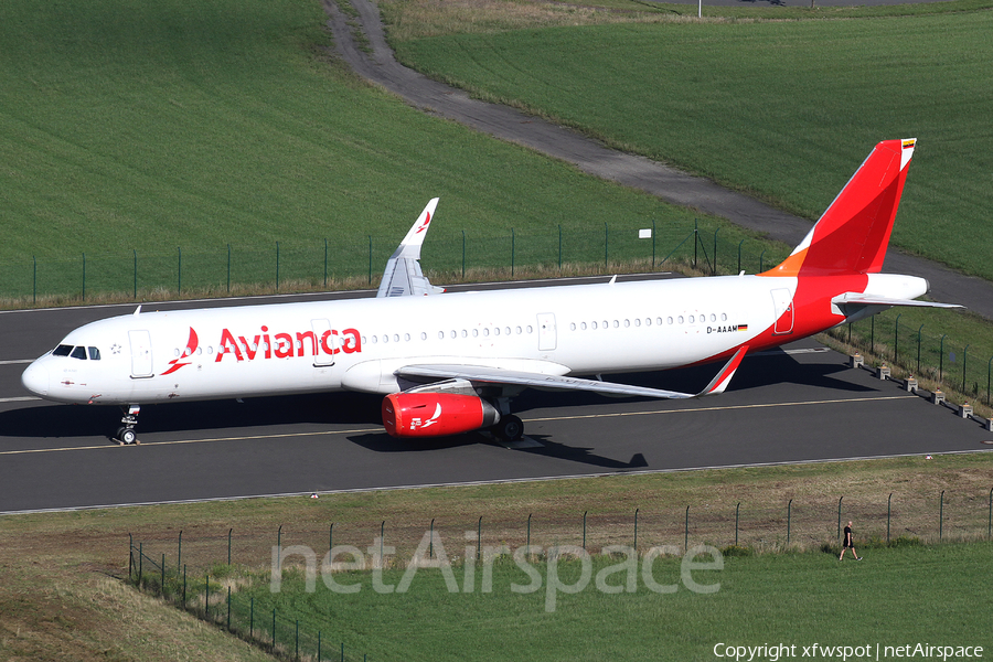 Avianca Airbus A321-231 (D-AAAM) | Photo 446221