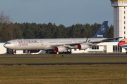 China Eastern Airlines Airbus A340-642 (D-AAAR) at  Schwerin-Parchim, Germany