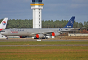 China Eastern Airlines Airbus A340-642 (D-AAAR) at  Schwerin-Parchim, Germany