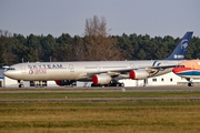 China Eastern Airlines Airbus A340-642 (D-AAAR) at  Schwerin-Parchim, Germany