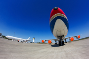 China Eastern Airlines Airbus A340-642 (D-AAAS) at  Schwerin-Parchim, Germany