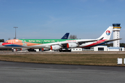 China Eastern Airlines Airbus A340-642 (D-AAAS) at  Schwerin-Parchim, Germany