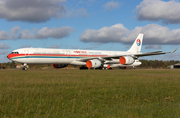China Eastern Airlines Airbus A340-642 (D-AAAU) at  Schwerin-Parchim, Germany