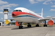 China Eastern Airlines Airbus A340-642 (D-AAAU) at  Schwerin-Parchim, Germany