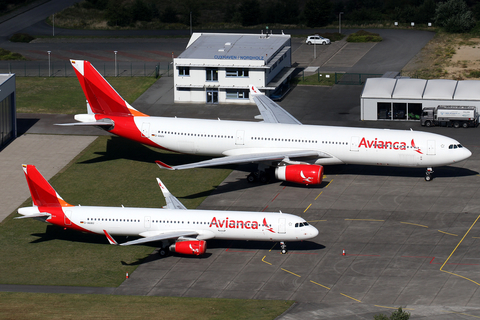 Avianca Airbus A330-343E (D-AAAV) at  Nordholz/Cuxhaven - Seeflughafen, Germany