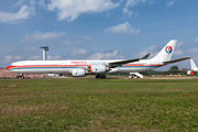 China Eastern Airlines Airbus A340-642 (D-AAAZ) at  Schwerin-Parchim, Germany