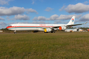 China Eastern Airlines Airbus A340-642 (D-AAAZ) at  Schwerin-Parchim, Germany