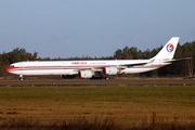 China Eastern Airlines Airbus A340-642 (D-AAAZ) at  Schwerin-Parchim, Germany