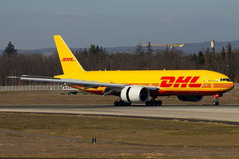 DHL (AeroLogic) Boeing 777-FBT (D-AALR) at  Frankfurt am Main, Germany
