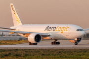 AeroLogic Boeing 777-F1H (D-AALU) at  Leipzig/Halle - Schkeuditz, Germany