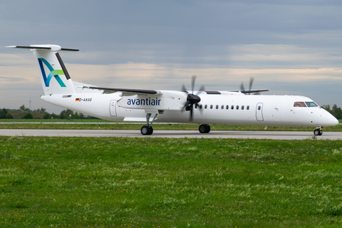 Avanti Air Bombardier DHC-8-402Q (D-AASG) at  Leipzig/Halle - Schkeuditz, Germany