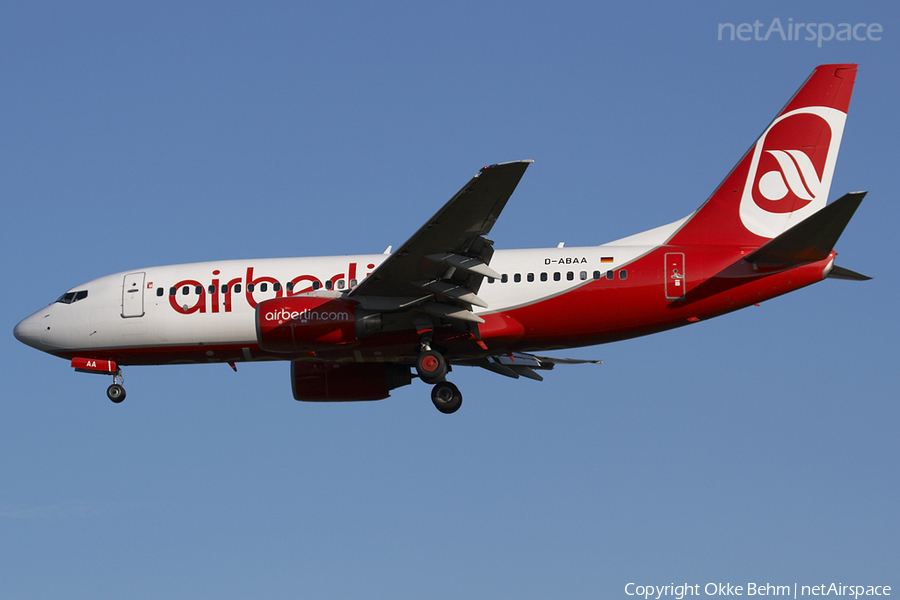 Air Berlin Boeing 737-86J (D-ABBA) | Photo 42131