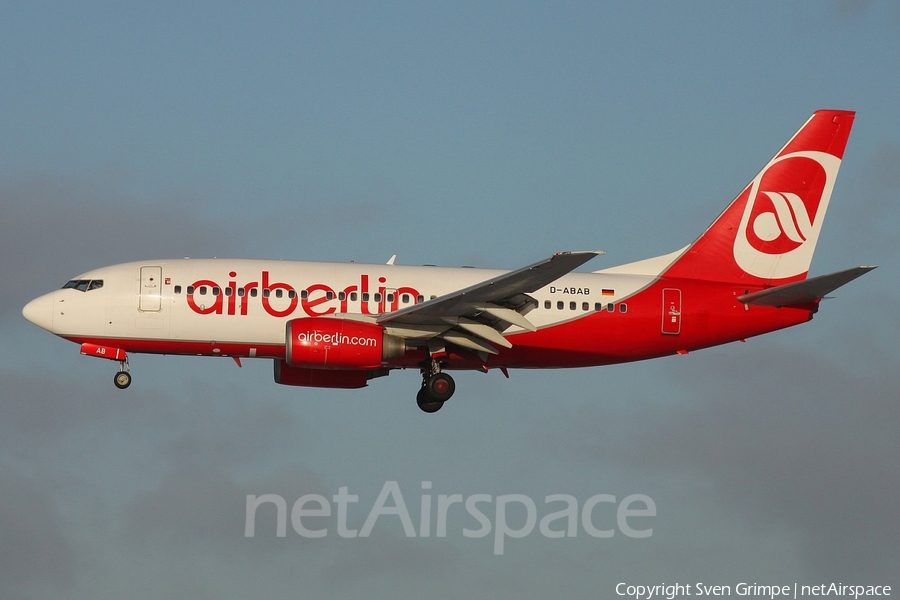 Air Berlin Boeing 737-76Q (D-ABAB) | Photo 16658