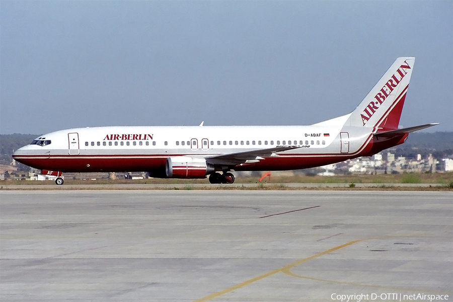 Air Berlin Boeing 737-4Y0 (D-ABAF) | Photo 143911