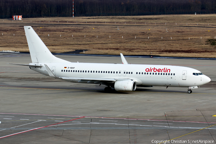 Air Berlin Boeing 737-86J (D-ABAF) | Photo 146944