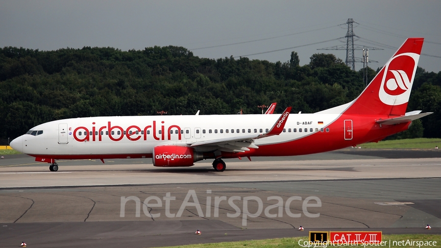 Air Berlin Boeing 737-86J (D-ABAF) | Photo 206706