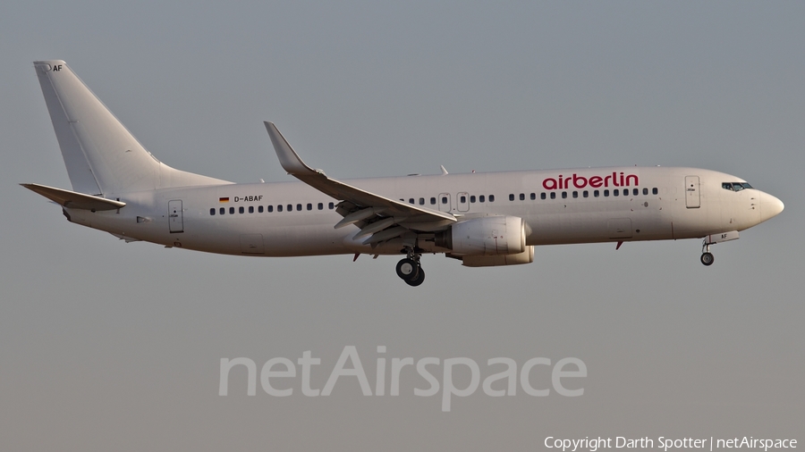 Air Berlin Boeing 737-86J (D-ABAF) | Photo 231058