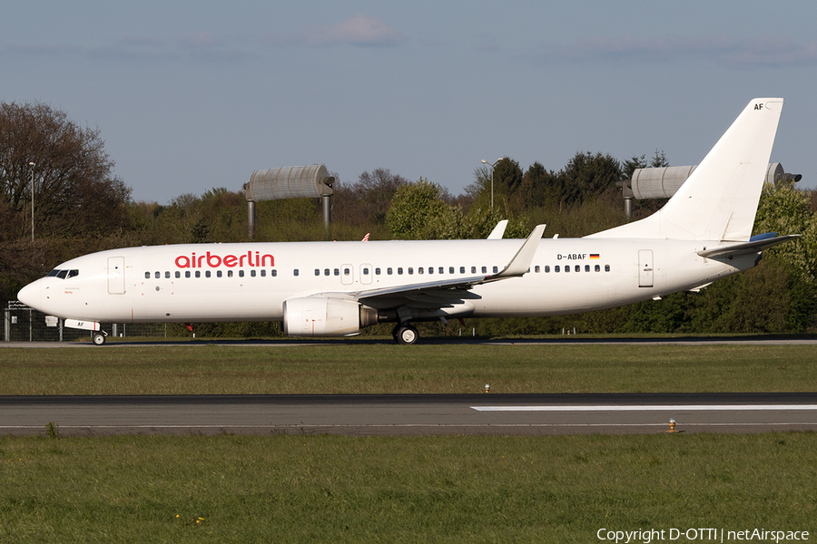 Air Berlin Boeing 737-86J (D-ABAF) | Photo 159059