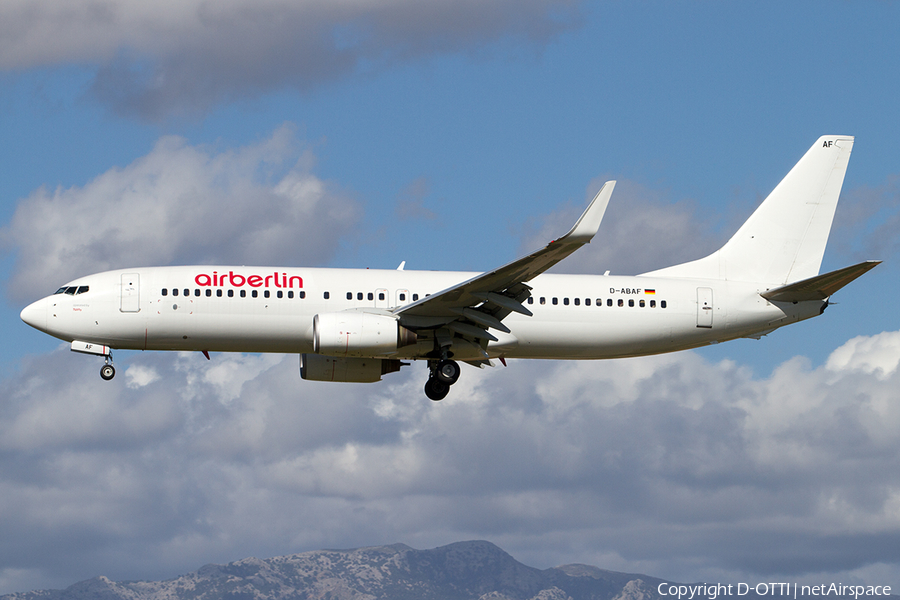 Air Berlin Boeing 737-86J (D-ABAF) | Photo 518981