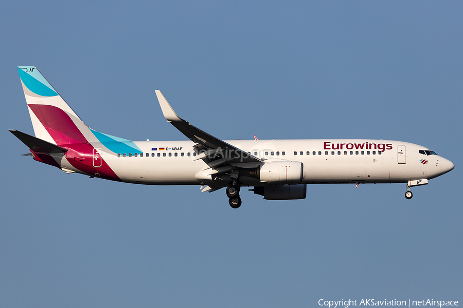 Eurowings Boeing 737-86J (D-ABAF) | Photo 379293