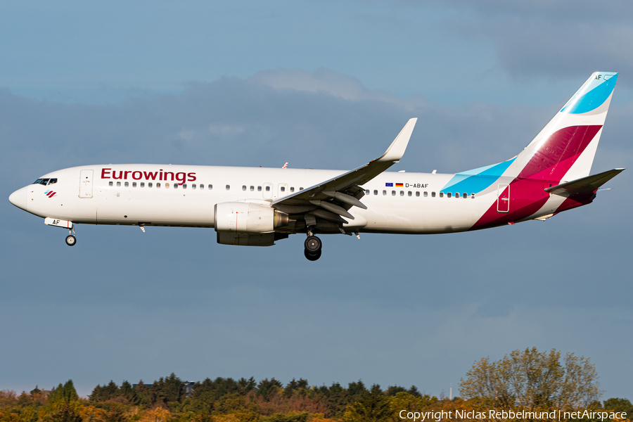 Eurowings Boeing 737-86J (D-ABAF) | Photo 355080