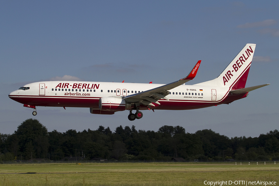 Air Berlin Boeing 737-86J (D-ABAG) | Photo 293885