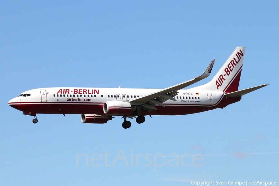 Air Berlin Boeing 737-86J (D-ABAQ) | Photo 19384