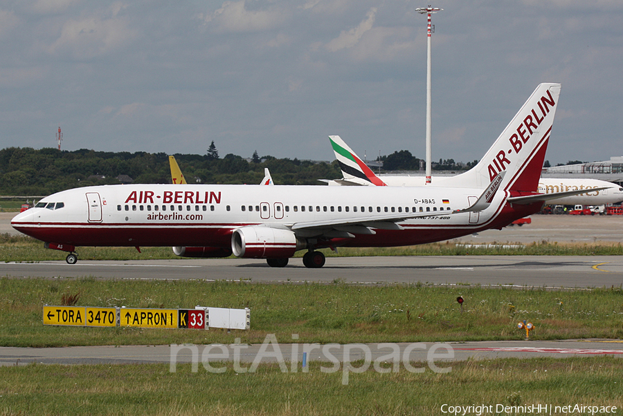 Air Berlin Boeing 737-86J (D-ABAS) | Photo 402321