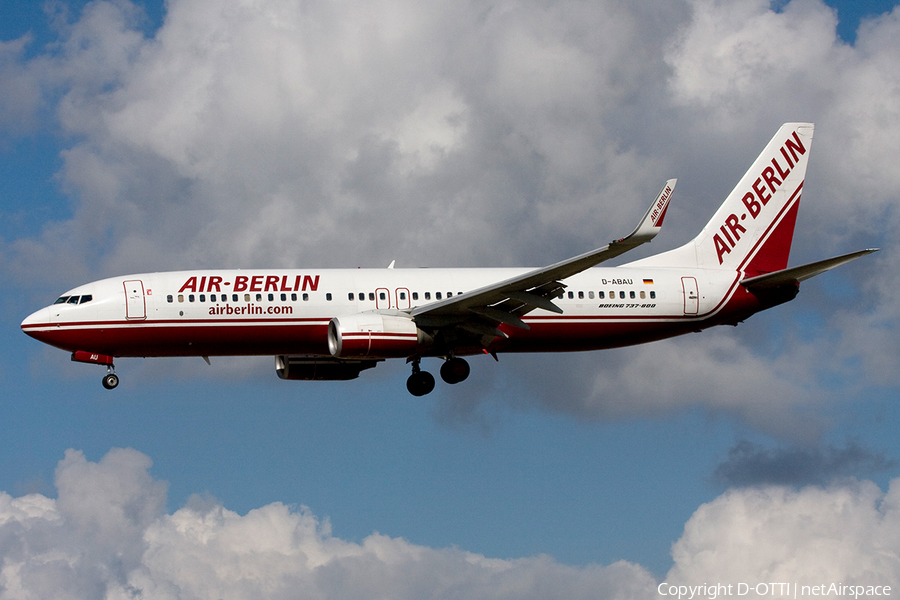 Air Berlin Boeing 737-86J (D-ABAU) | Photo 266628