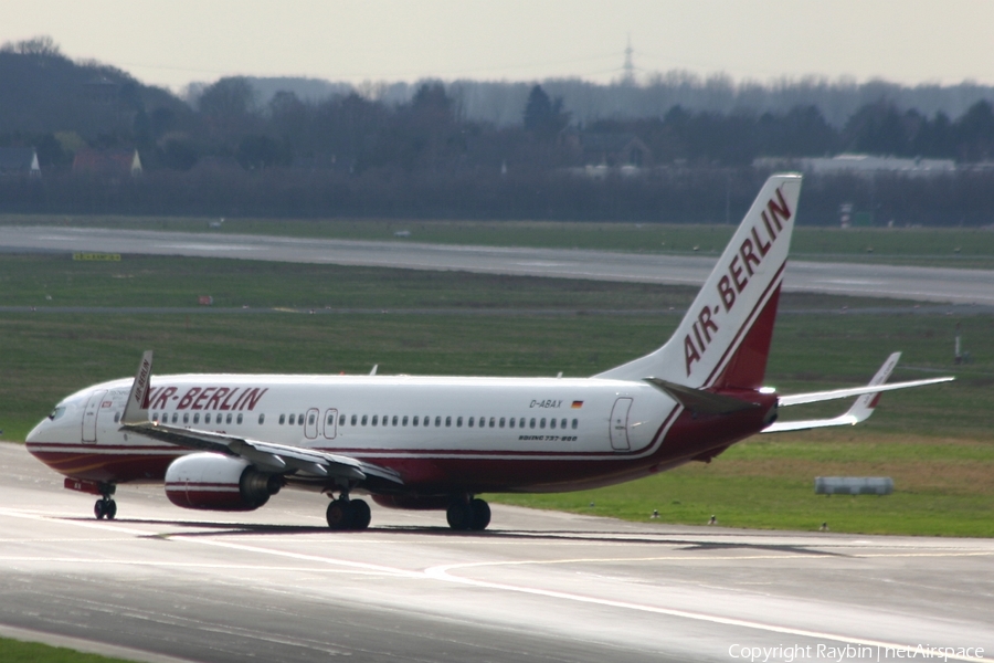 Air Berlin Boeing 737-86J (D-ABAX) | Photo 556949
