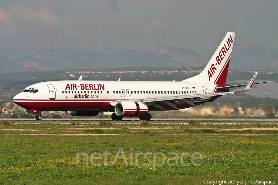 Air Berlin Boeing 737-86J (D-ABBA) | Photo 161099