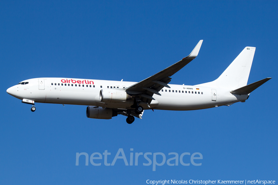 Air Berlin Boeing 737-86J (D-ABBD) | Photo 121638