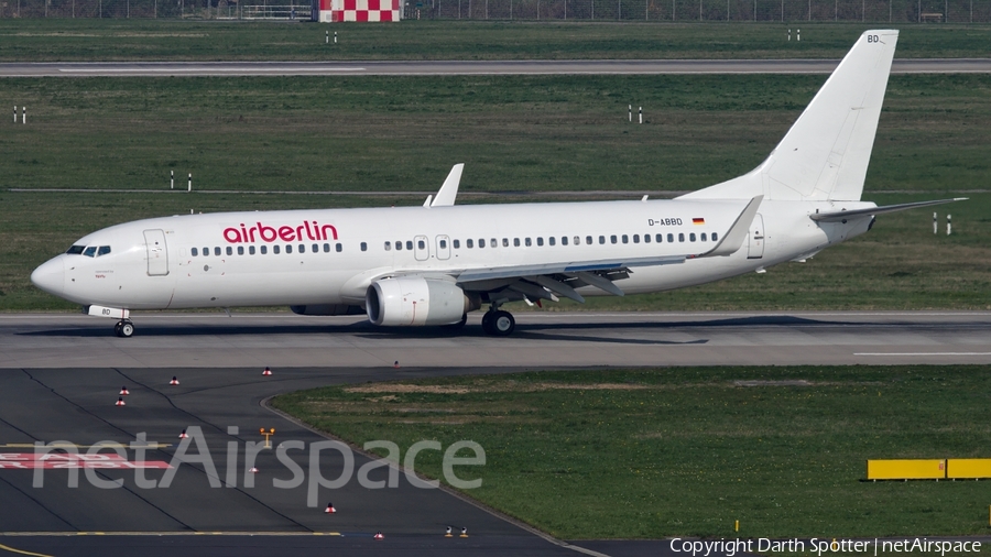 Air Berlin Boeing 737-86J (D-ABBD) | Photo 158552