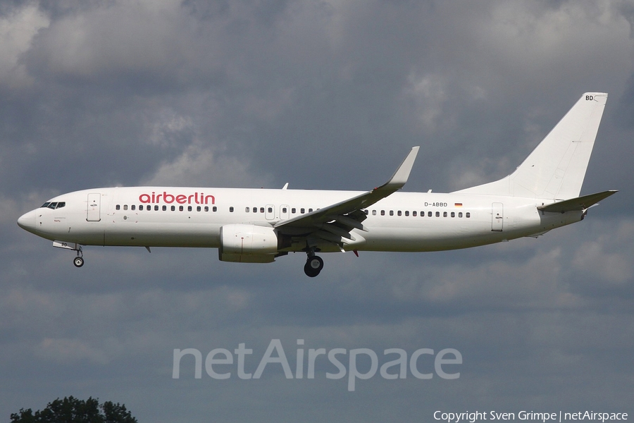 Air Berlin Boeing 737-86J (D-ABBD) | Photo 167108