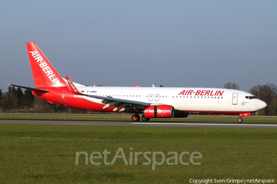 Air Berlin Boeing 737-86J (D-ABBD) | Photo 33882