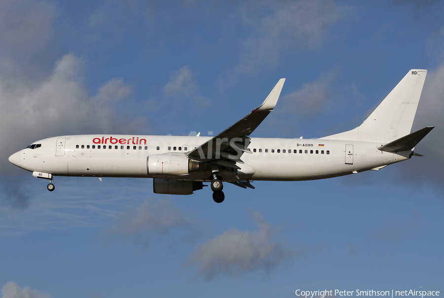 Air Berlin Boeing 737-86J (D-ABBD) | Photo 212935