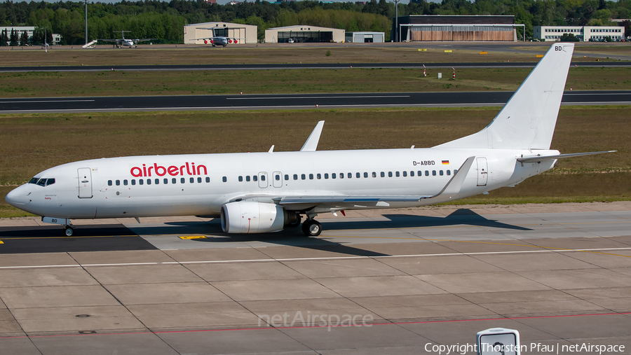 Air Berlin Boeing 737-86J (D-ABBD) | Photo 437693