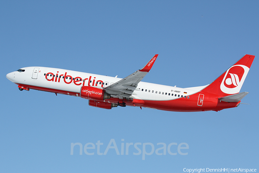 Air Berlin Boeing 737-86J (D-ABBF) | Photo 407275