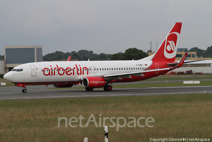 Air Berlin Boeing 737-86J (D-ABBF) | Photo 411628