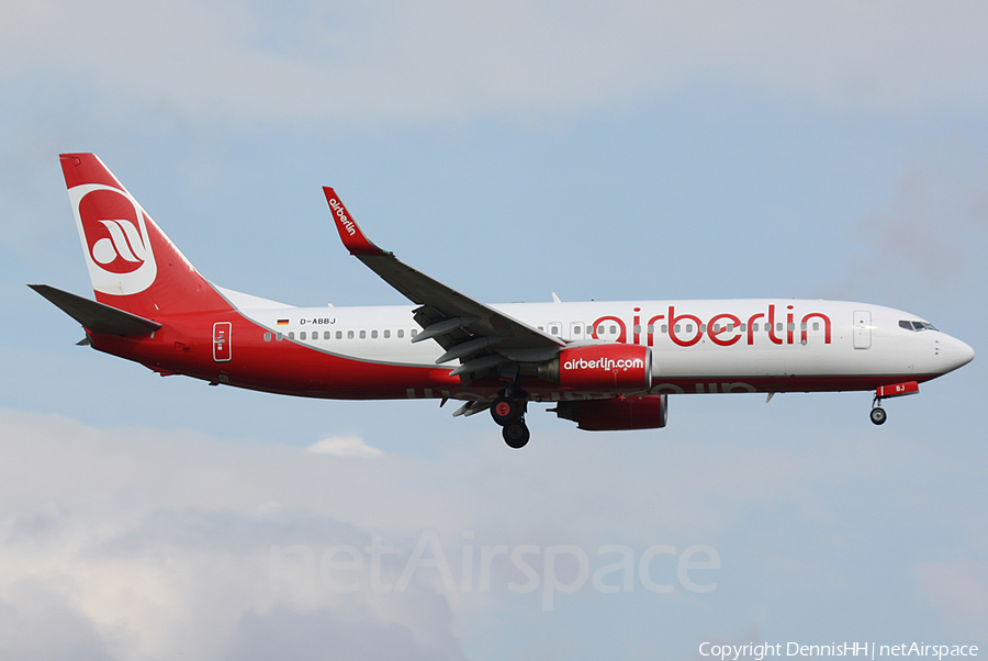 Air Berlin Boeing 737-86Q (D-ABBJ) | Photo 408311