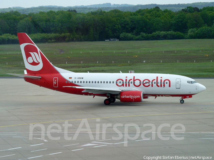 Air Berlin Boeing 737-7Q8 (D-ABBW) | Photo 490236