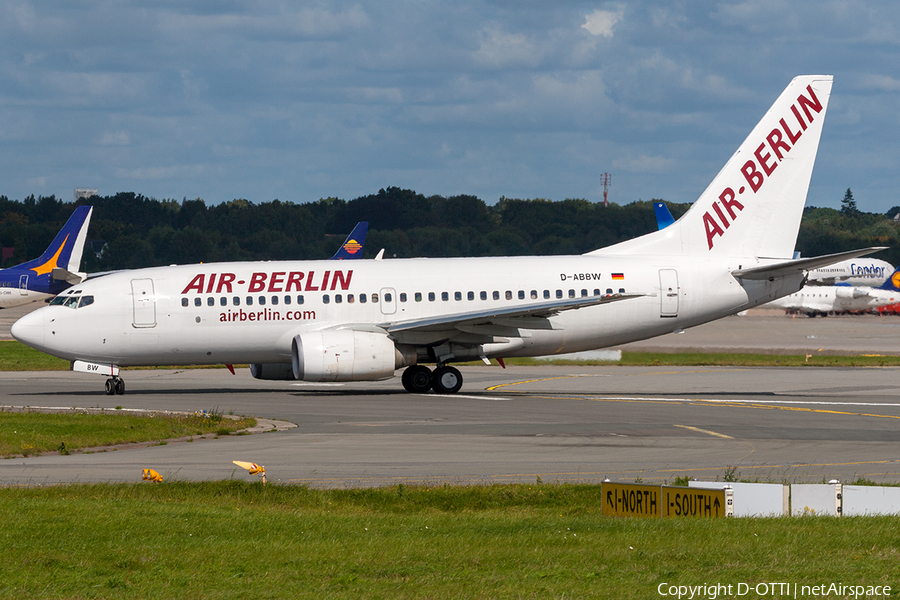 Air Berlin Boeing 737-7Q8 (D-ABBW) | Photo 205046