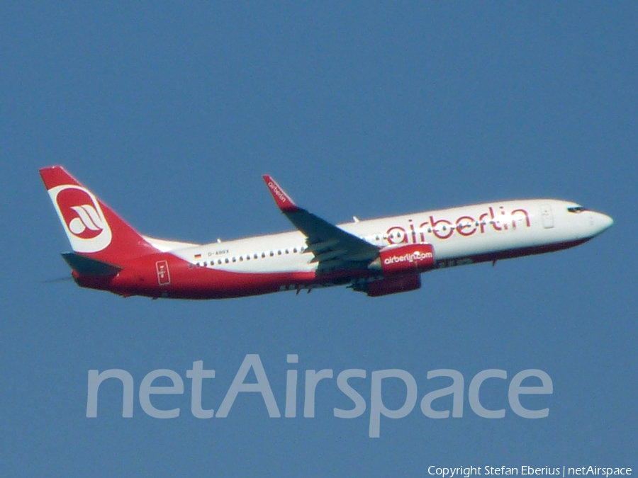 Air Berlin Boeing 737-808 (D-ABBX) | Photo 661821