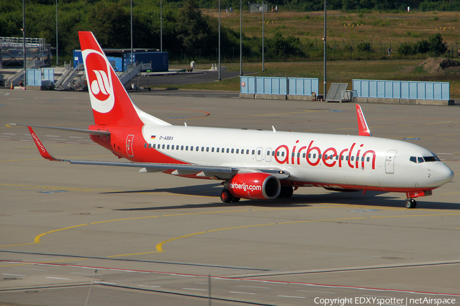 Air Berlin Boeing 737-808 (D-ABBX) | Photo 292275